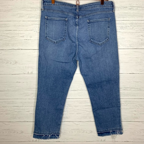 Just Black Raw Hem Slim Taper Leg Jeans - Picture 2 of 7